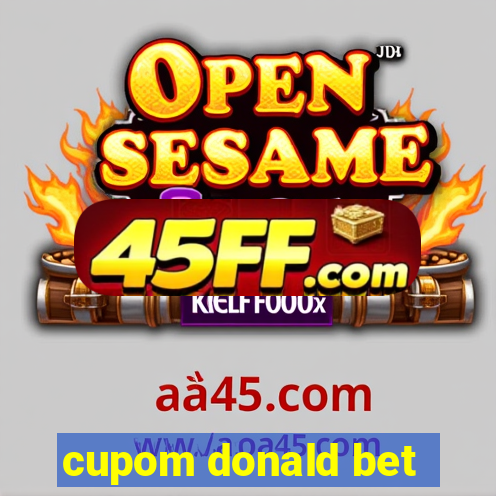 cupom donald bet